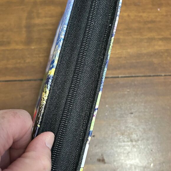 Baseball Card Binder with Zipper, 4 Slots - Fit 400 Cards, Waterproof Card Album - Picture 3 of 6